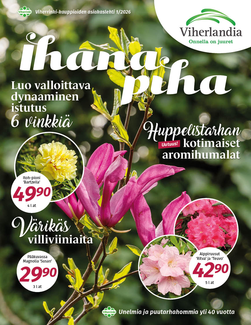 Kevään Ihana Piha-lehti